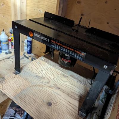 Black & Decker Router Jig Saw Table (B)