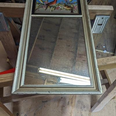 Cardinal Framed Mirror (B)