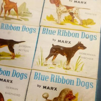 LOT 143 BLUE RIBBON DOGS BY MARX
