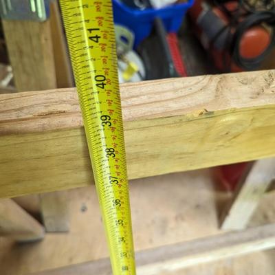 Pair Of Wooden Saw Horses (B)