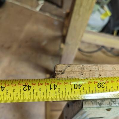 Pair Of Wooden Saw Horses (B)