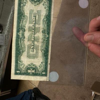1928a SILVER CERTIFICATE 1 $ U S CURRENCY RARE