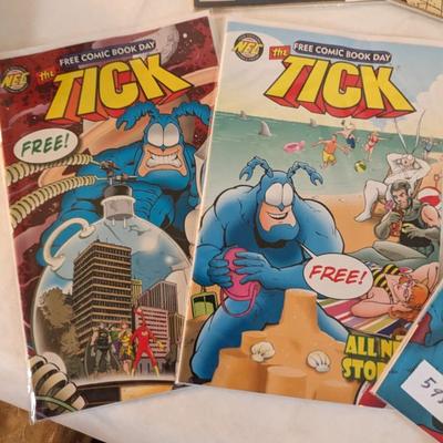 Collection Of Comic Books Marvel Tales Tick Spider-man