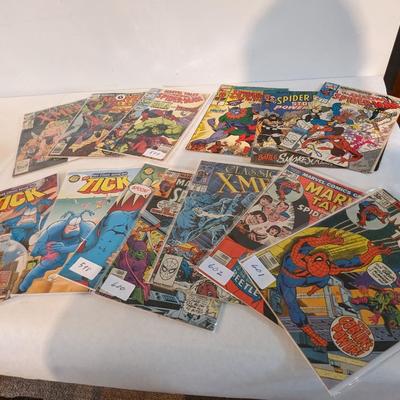 Collection Of Comic Books Marvel Tales Tick Spider-man