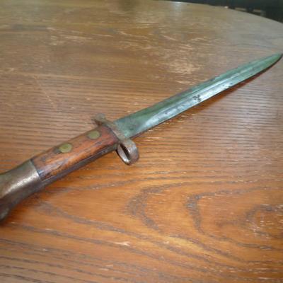 Enfield 1888 Bayonet- Blade not Sharpened