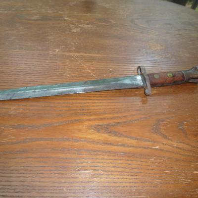 Enfield 1888 Bayonet- Blade not Sharpened