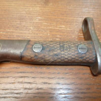 Bayonet Circa WWI- Blade not Sharpened