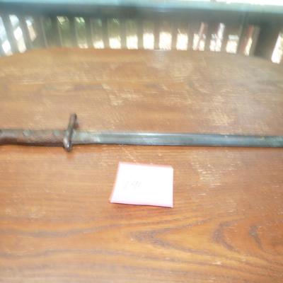 Bayonet Circa WWI- Blade not Sharpened