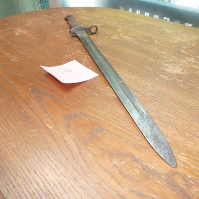 Bayonet Circa WWI- Blade not Sharpened