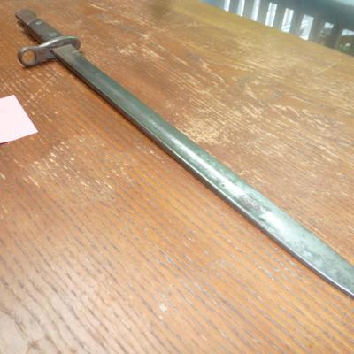 Bayonet Circa WWI- Blade not Sharpened