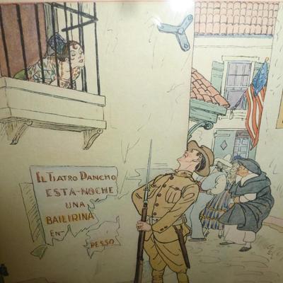 Bob Dean Spanish American War Print- 21" x 25"