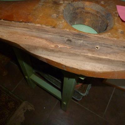 Tipped Wooden Plane Prop