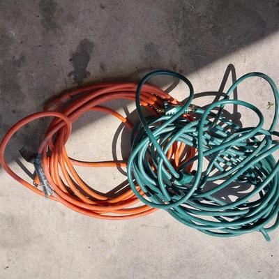 TROY BILT LEAF BLOWER AND TWO EXTENTION CORDS