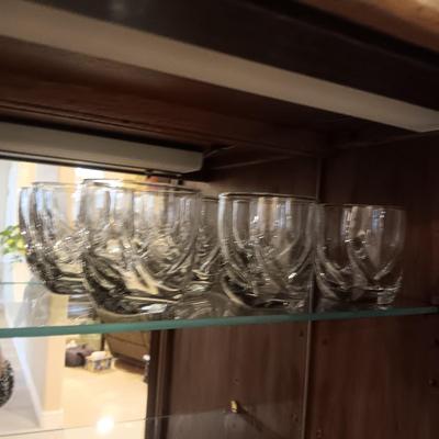 ETCHED AND ROCK BARWARE GLASSES