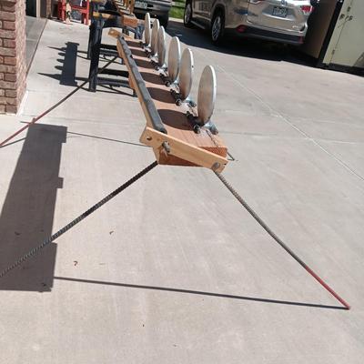 STEEL FALL DOWN TARGET SHOOTING