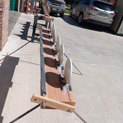 STEEL FALL DOWN TARGET SHOOTING