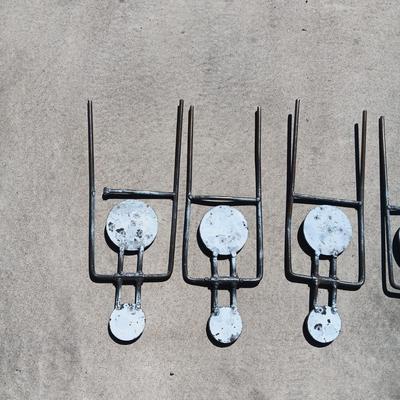 GROUND MOUNT STEEL DOUBLE SPINNER SHOOTING TARGETS
