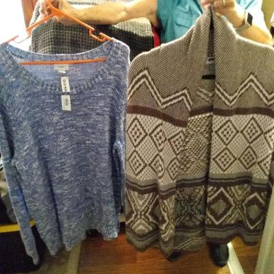 Nwt old navy sweater and olive & khaki sweater
