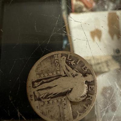 1927 STANDING LIBERTY QUARTER SILVER