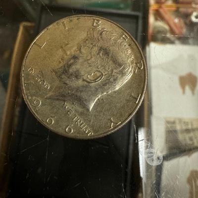 1966 KENNEDY HALF XVF