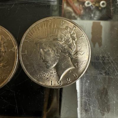 1923 Peace HALF DOLLAR SILVER