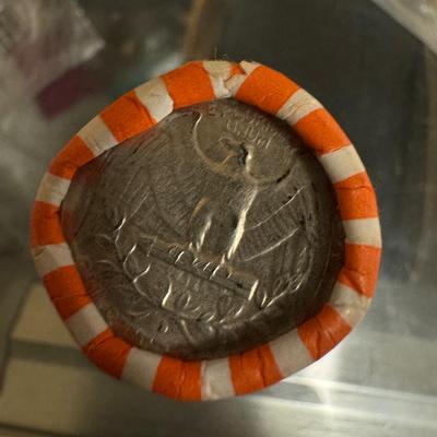 Pre 1965 roll silver quarters