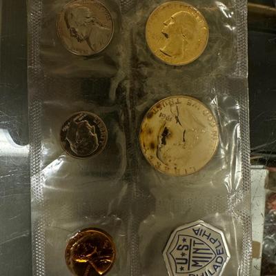1961 Prooof set silver