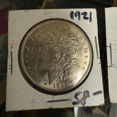 1921 Morgan DOLLAR SILVER XVF