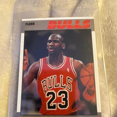 1987-88 Fleer Michael Jordan 2nd year GOATBBULLS