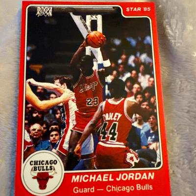 1985 Star MICHAEL JORDAN ROOKIE GOAT BULLS