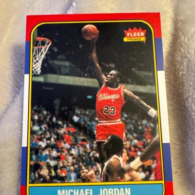 1986-87 MICHAEL JORDAN ROOKIE GOAT BULLS