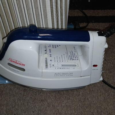 IRONINGBOARD AND SUNBEAM IRON