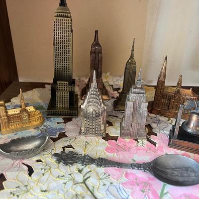 Variety of small souvenirs