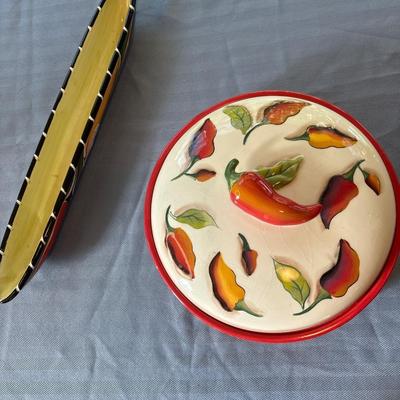 Spicy covered dish