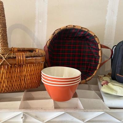 Basket lunchbox For bowls and basket