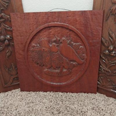 WOODEN HANGING PANELS