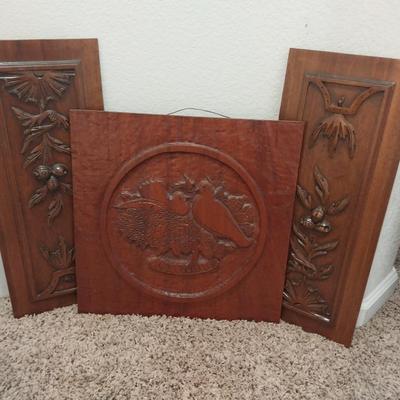 WOODEN HANGING PANELS