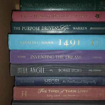 BOX OF BOOKS
