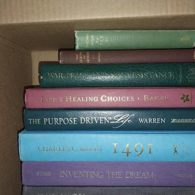 BOX OF BOOKS