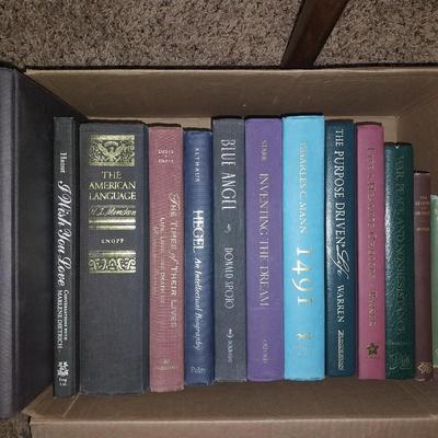 BOX OF BOOKS