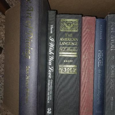 BOX OF BOOKS