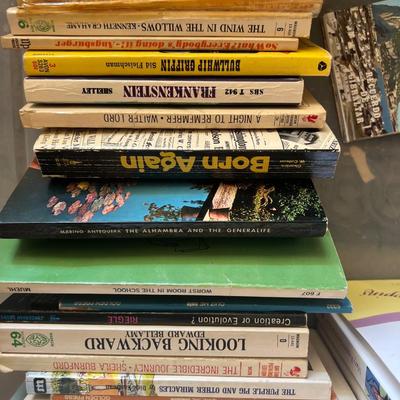 Two large boxes of books I.