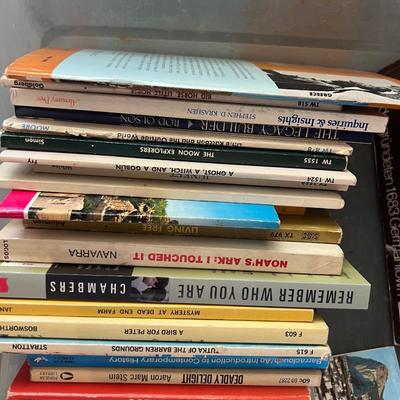 Two large boxes of books I.