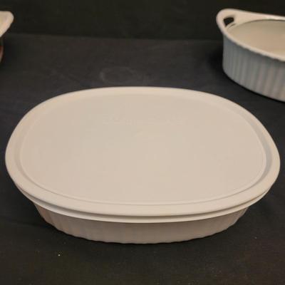 Corningware “French White” Bakeware and More (K-CE)