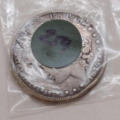 1879 U. S. Mint Mogan Silver Dollar (#254)