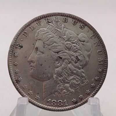 1881 U. S. Mint Mogan Silver Dollar (#260)