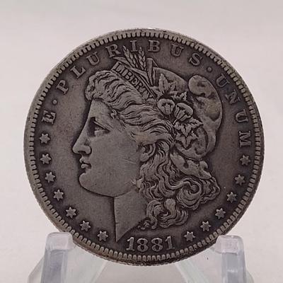 1881_S U. S. Mint Mogan Silver Dollar (#261)