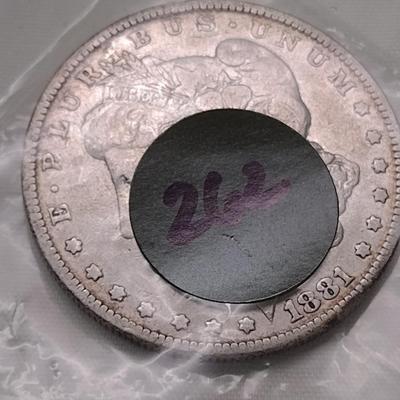 1881-O U. S. Mint Mogan Silver Dollar (#262)