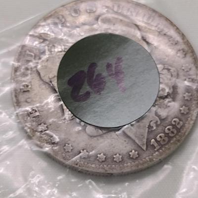 1882-O U. S. Mint Mogan Silver Dollar (#264)