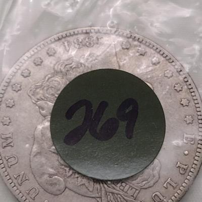 1884-O U. S. Mint Mogan Silver Dollar (#269)